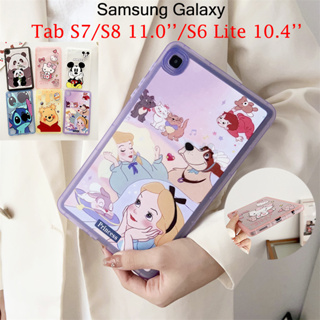 เคสแท็บเล็ต กันกระแทก พิมพ์ลายการ์ตูน แฟชั่น สําหรับ Samsung Galaxy Tab S6 Lite 10.4 นิ้ว 2020 2022 Galaxy Tab S 6 Lite 10.4 S7 S 8 11.0 SM-P613 SM-P619 P610N SM-T870 SM-T875