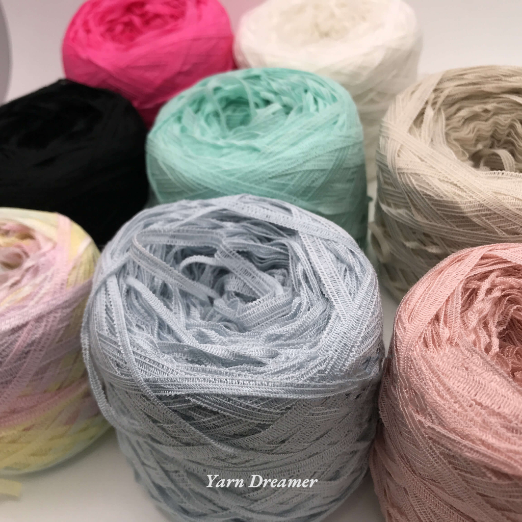 10 สี ไหมพรมแฟนซี ไหมแฟนซี ไหมโครเชต์ ถักไหมพรม โครเชต์ ถักโครเชต์ ด้าย ...