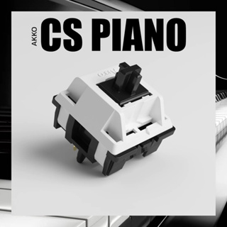 Akko CS สวิตช์เปียโน 5 พิน พร้อมสวิตช์ 45 ชิ้น สําหรับคีย์บอร์ดเล่นเกม DIY