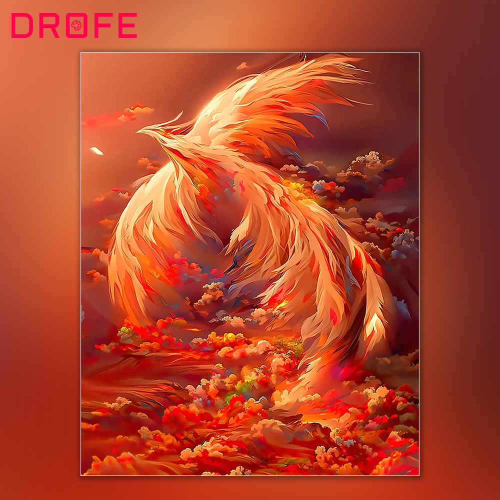 drofe-ภาพระบายสีตามตัวเลข-รูปนกฟินิกซ์บนผ้าใบ-40x50-ซม-สําหรับตกแต่งบ้าน