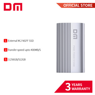Dm ฮาร์ดไดรฟ์ภายนอก SSD 256GB 512GB 1TB แบบพกพา สําหรับแล็ปท็อป Type C USB 3.1 FS500