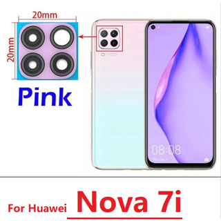 ใหม่ เลนส์กระจกกล้องด้านหลัง สําหรับ Huawei Nova 7i
