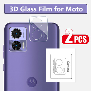 ฟิล์มกันรอยเลนส์กล้อง 3D สําหรับ Motorola Moto Edge 30 Neo/X30 Pro HD ฟิล์มป้องกันเลนส์ใส สําหรับ Moto X40