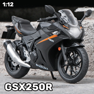โมเดลรถจักรยานยนต์ Suzuki GSX250R สเกล 1:12 ของเล่นสําหรับเด็ก