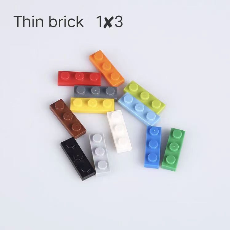 บล็อกตัวต่อเลโก้-1x3-3623-ขนาดเล็ก-ของเล่นเสริมการเรียนรู้เด็ก