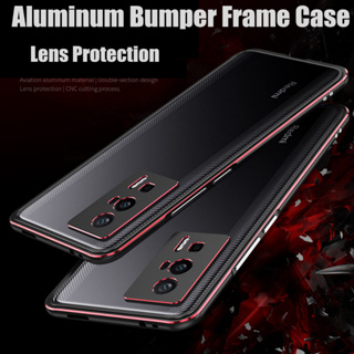 Bumper Case For Xiaomi Redmi K40 K50 Pro Ultra Metal Aluminum Frame For Redmi K60 Pro Luxury Shockproof Phone Accessories