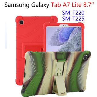 เคสแท็บเล็ต แบบนิ่ม กันลื่น กันน้ํา กันลื่น กระจายความร้อน สําหรับ Samsung Galaxy Tab A7 Lite 8.7 นิ้ว SM-T220 SM-T225 4 มุม