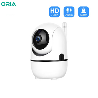 Oria กล้องวงจรปิดไร้สาย HD WIFI หมุนได้ 360 องศา รองรับการ์ด TF