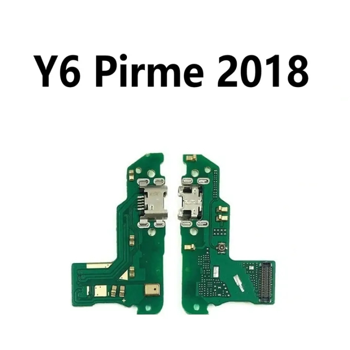 แท่นชาร์จพอร์ตเชื่อมต่อสายเคเบิลอ่อน-พร้อมไมโครโฟน-สําหรับ-huawei-y9-y7-y6-pro-y5-prime-2017-2018-2019