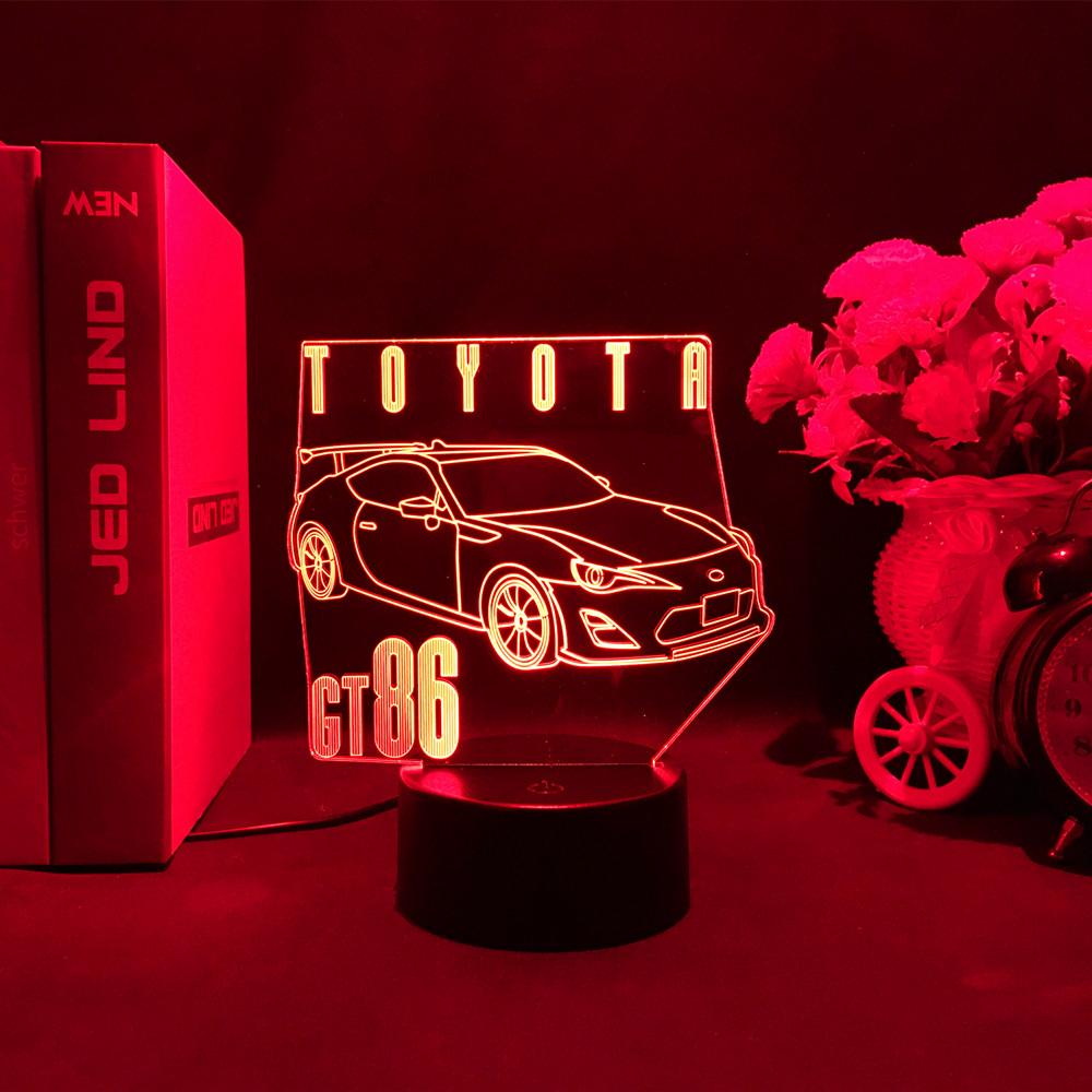 โคมไฟกลางคืน-led-รูปรถแข่ง-3d-เปลี่ยนสีได้-7-สี-ชาร์จ-usb-สําหรับตกแต่งห้องนอนเด็กผู้ชาย-เล่นกีฬา-รถแข่ง-รถของเล่นเด็ก-ของขวัญคริสต์มาส