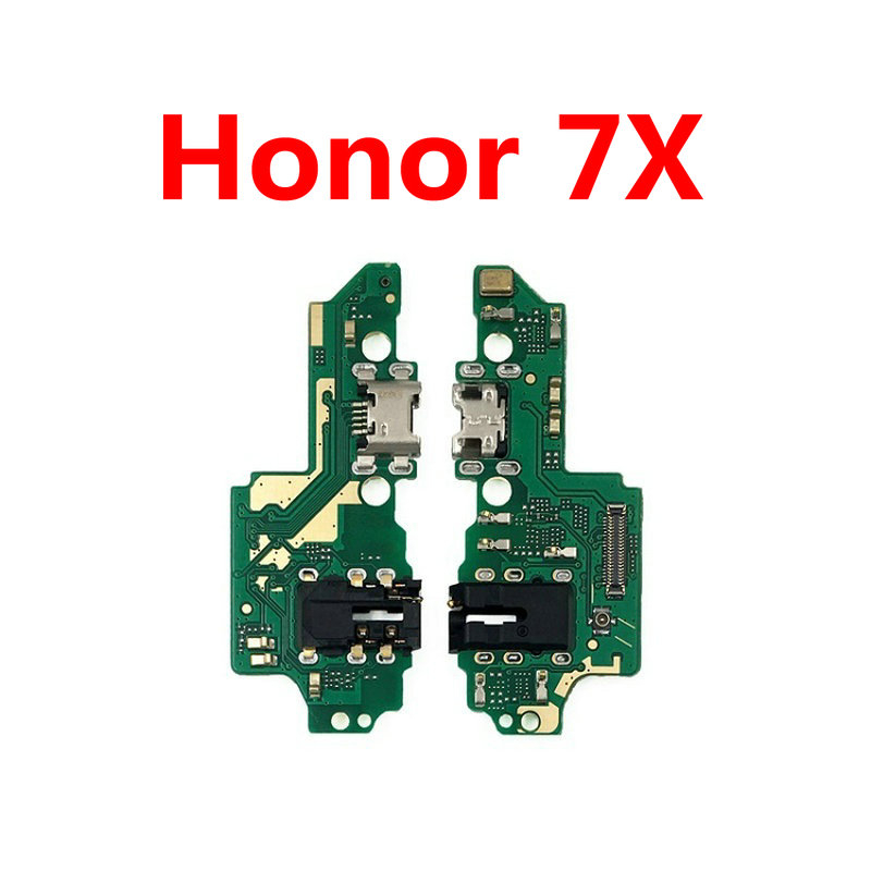 แท่นชาร์จพอร์ตเชื่อมต่อสายเคเบิลอ่อน พร้อมไมโครโฟน สําหรับ HuaWei Honor ...