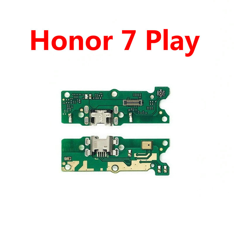 แท่นชาร์จพอร์ตเชื่อมต่อสายเคเบิลอ่อน พร้อมไมโครโฟน สําหรับ HuaWei Honor ...