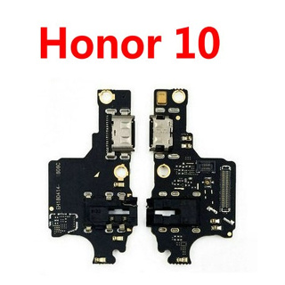 สําหรับ Huawei Honor 10 10 Lite USB ของแท้ ใหม่ แท่นชาร์จ พอร์ตเชื่อมต่อ สายเคเบิลอ่อน ไมค์ อะไหล่เปลี่ยน