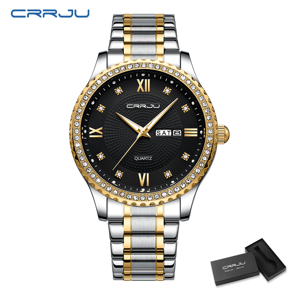 crrju-นาฬิกาข้อมือควอตซ์แฟชั่น-สายแสตนเลส-กันน้ํา-หรูหรา-สไตล์นักธุรกิจ-สําหรับบุรุษ-5016