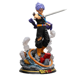 โมเดลฟิกเกอร์ PVC รูปปั้นอนิเมะ Dragon Z Gotenks Figura ของเล่นสําหรับเด็ก