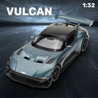 โมเดลรถยนต์ สเกล 1:32 Aston Martin Vulcan โลหะผสม ของเล่นสําหรับเด็กผู้ชาย ของขวัญวันเกิด