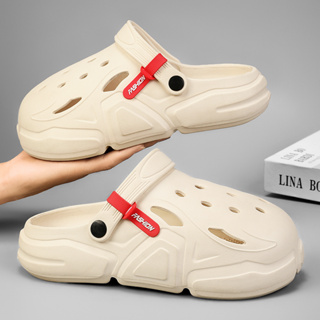 รองเท้าแตะ Crocs เหมาะกับเดินชายหาด แฟชั่นฤดูร้อน สําหรับคู่รัก ไซซ์ 36-45