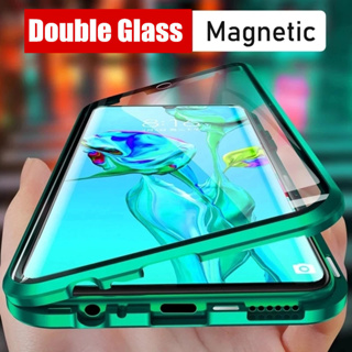 Magnetic Metal Double Sided Tempered Glass Case 360 Degree Protection for Xiaomi Poco X5 PocoX5 Pro 5G