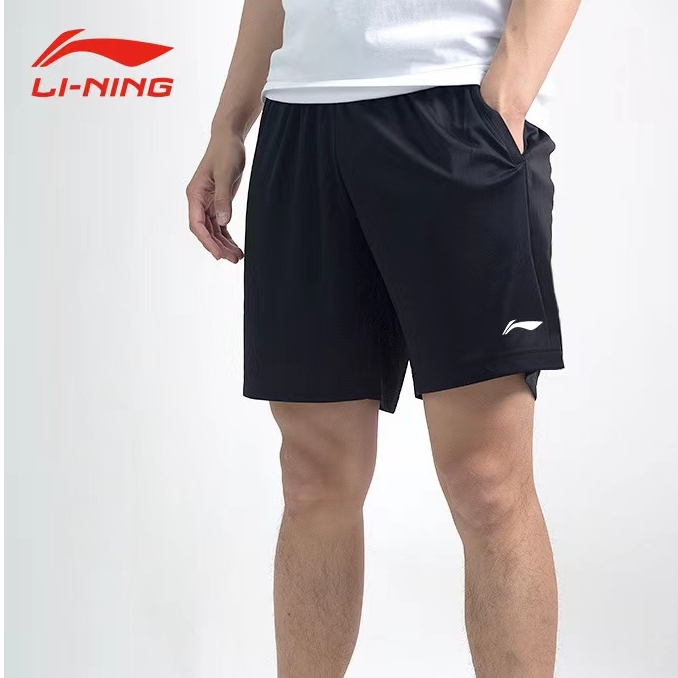 li-ning-กางเกงขาสั้นลําลอง-ระบายอากาศ-แห้งเร็ว-เหมาะกับการเล่นแบดมินตัน-เทนนิส-สําหรับเด็กผู้ชาย-และผู้หญิง