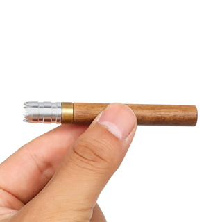 ท่อไม้ คุณภาพสูง 78 มม. 1 ชิ้น Wood One Hitter Pipe