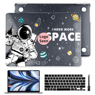 4in1 เคสคริสตัลแข็ง พร้อมคีย์บอร์ด สําหรับ MacBook Air13.3 13.6 นิ้ว Pro13 14 16 M2 M1 Chip 2023 2022 A2681 A2337 A2337 A2179 A1708 A2251 A1706 A2159 A1932