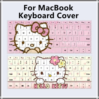 【Cute Cartoon hellokitty】Keyboard cover For MacBook New M2 Air13.3 Pro14/16 M1 2020 Air13 Pro13.3 Retina A1502 A1466 A1706 touchbar Pro13 15inch Waterproof keyboard cover