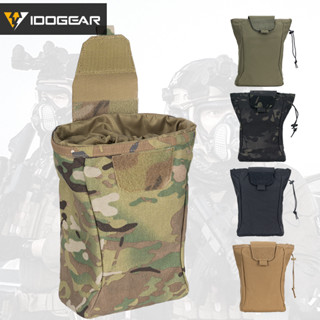 TOPTACPRO Tactical Drop Pouch Airsoft MOLLE Foldable Recycling Bag 8520