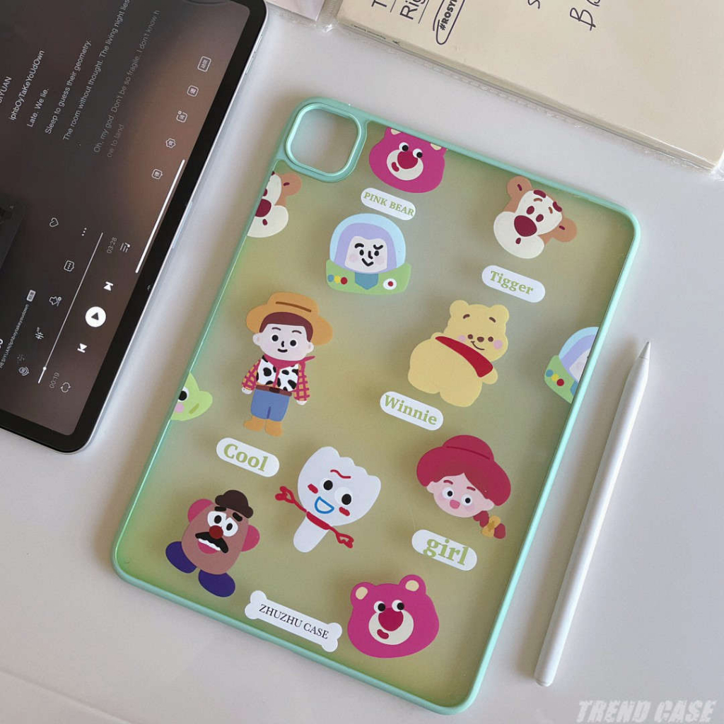 เคสซิลิโคนใส-ลายการ์ตูน-toy-story-สําหรับ-ipad-10-2-9th-8th-7th-generation-air-4-air-5-10-9-10-5-pro-11-2022-10th-10-9