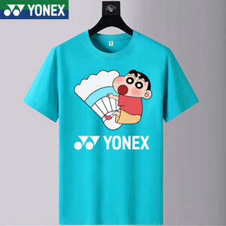 เสื้อยืดแขนสั้น พิมพ์ลาย New Yonex Badminton Jersey แบบแห้งเร็ว สําหรับผู้ชาย และผู้หญิง 2023