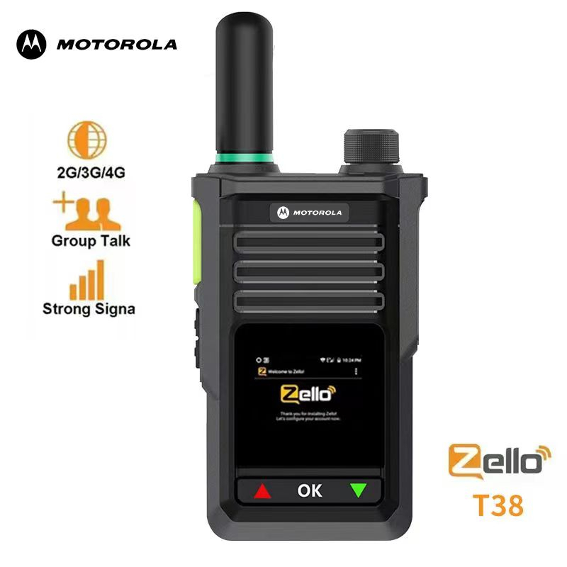 Motorola Global PTT Zello วิทยุ T38Long Range GPS WIFI POC วิทยุสมัคร ...