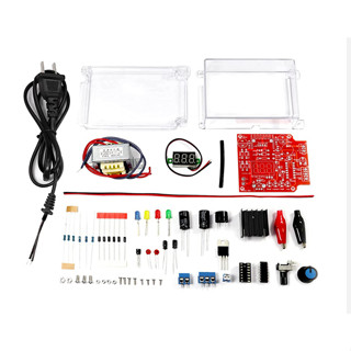 ชุดบอร์ดควบคุมแรงดันไฟฟ้า พาวเวอร์ซัพพลาย lm317 diy