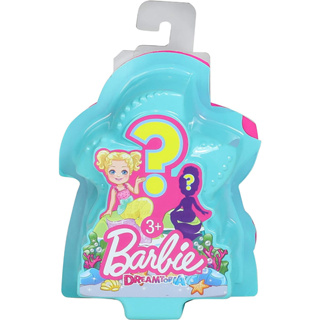 Barbie Dreamtopia Blind Pack Surprise Mermaid Dolls (Styles May Vary) | 4-inch | Includes only 1 GHR66 ตุ๊กตาบาร์บี้ Dreamtopia Blind Pack Surprise Mermaid Dolls (สไตล์อาจแตกต่างกันไป) | 4 นิ้ว | รวม 1 GHR66 เท่านั้น