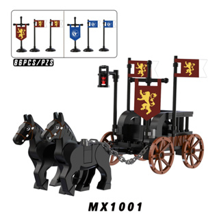 ของเล่นบล็อกตัวต่อ รูปทหาร War Horse MX1001-MX1002