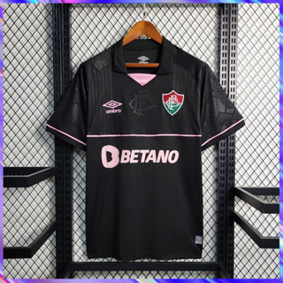 เสื้อกีฬาแขนสั้น ลายทีมชาติฟุตบอล Fluminense Goalkeeper jersey 2023/24 ชุดเหย้า สําหรับผู้ชาย