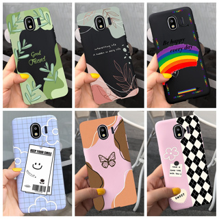 เคสโทรศัพท์ ซิลิโคนนิ่ม ปิดด้านหลัง ลายเพ้นท์สีรุ้ง แฟชั่น สําหรับ Samsung Galaxy J2 Pro 2018 J250 J250F DS J2 2018