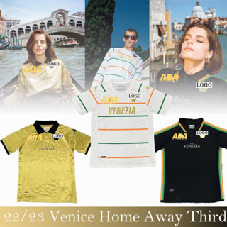 เสื้อกีฬาแขนสั้น ลายทีมชาติฟุตบอล Venice 22 23 ชุดเหย้า สําหรับผู้ชาย ไซซ์ S - 4XL