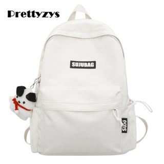 Backpack Prettyzys 2022 Korean ulzzang Large capacity 14 inch For High School Student