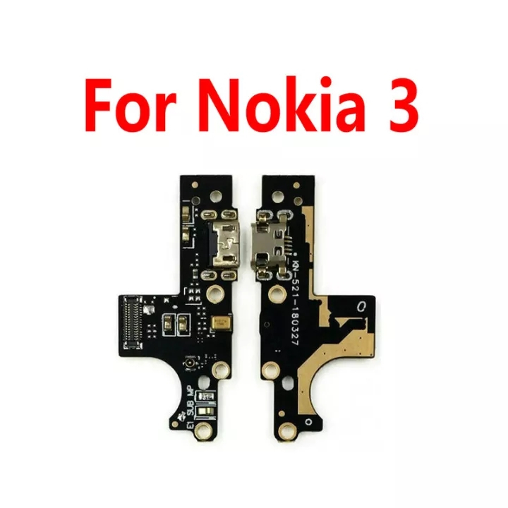 พอร์ตชาร์จ-usb-แจ็คเชื่อมต่อสายเคเบิลบอร์ด-ไมโครโฟน-สําหรับ-nokia-3-3-1-plus