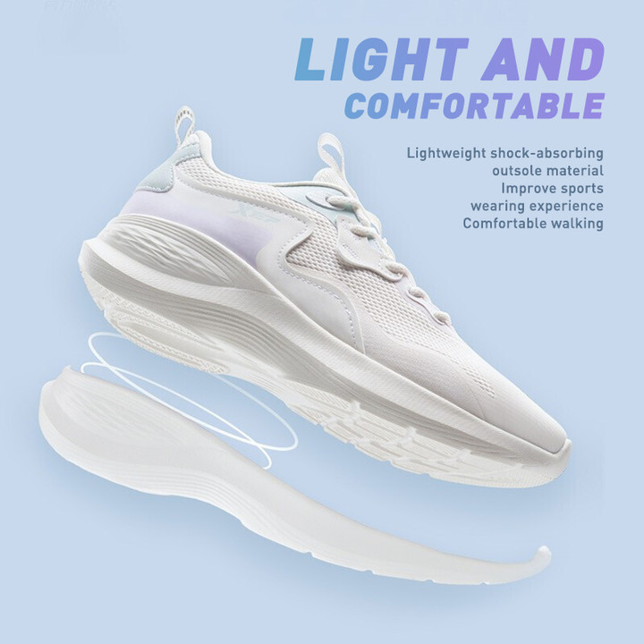 XTEP XINGYUN ผู้หญิง SS รองเท้าวิ่ง Shock Absorption Casual น้ําหนักเบาสบายน้ําหนักเบา Breathable Soft ชุด — รองเท้ากีฬา แบรนด์ Xtep ของแท้ 100% เช็คราคาจาก Shopee Lazada thumbnail 2