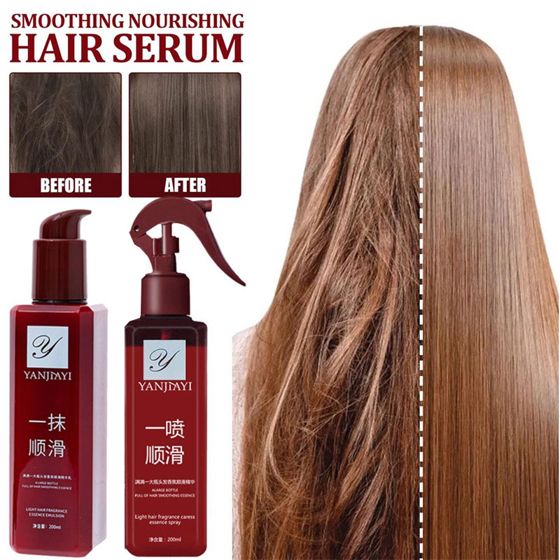 magic-hair-smoothing-leave-in-conditioner-smooth-treatment-essence-น้ําหอม-สเปรย์บํารุงผม-ยืดหยุ่น-ไม่ต้องล้าง-ดูแลเส้นผม