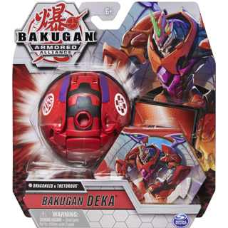 Bakugan Deka, Fused Dragonoid x Tretorous, Jumbo Collectible Transforming Figure ฟิกเกอร์ Bakugan Deka Fused Dragonoid x Tretorous Jumbo สําหรับสะสม