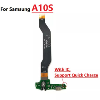 แท้ อะไหล่สายเคเบิลเมนบอร์ดเชื่อมต่อ USB สําหรับ Samsung A10S M15