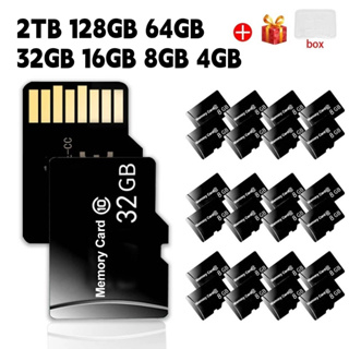 มาใหม่ การ์ดหน่วยความจํา 4GB 8GB 16GB 32GB 64GB 128GB 1TB SD คลาส 6 โลโก้ที่กําหนดเอง หน่วยความจําแฟลชการ์ด TF SD