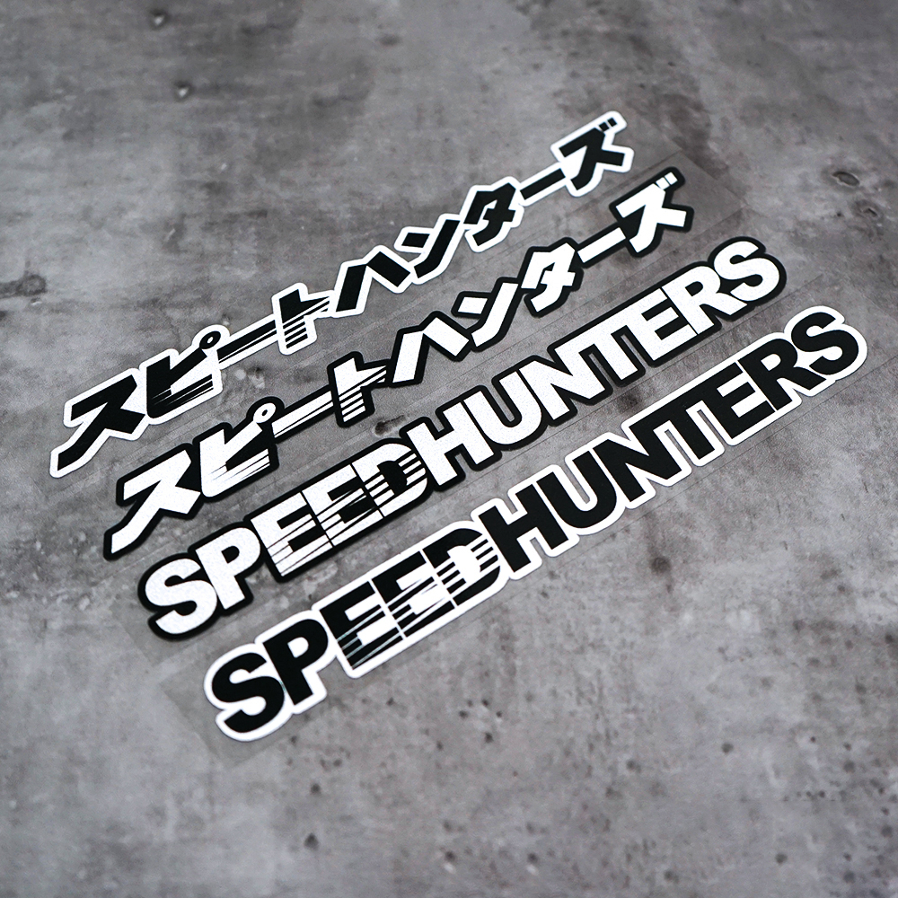 [P-A714] Japanese jdm Speed Hunter SPEEDHUNTERS สติ๊กเกอร์ปกรอยขีดข่วน ...