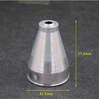 802 ไฟฉายสะท้อนแสง อลูมิเนียมอัลลอย ระยะไกล 57.5 มม. X 41.5 มม.