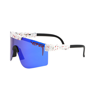 Pit Viper TR90 แว่นตากันแดด กรอบสีแดง กันลม สําหรับผู้ชาย และผู้หญิง UV400