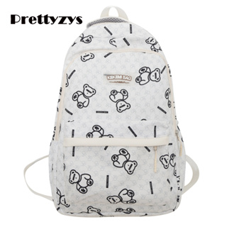 Backpack Prettyzys 2023 Korean Student Bag Large capacity Cute School 14 inch For Teenage Girl