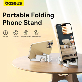 Baseus ขาตั้งโทรศัพท์มือถือ แบบพกพา พับได้ ขนาดเล็ก สําหรับ iPhone 14 13 12 Pro Max Samsung