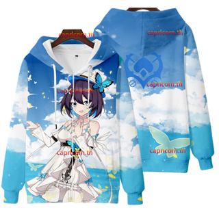 New Anime Honkai Impact 3 Seele Vollerei Hoodie Japanese Mens Fashion Womens Loose 3D Printing Sweater Unisex Casual Long Sleeve Hooded Jacket Top Cosplay