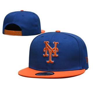 หมวกแก๊ป MLB New York Mets Snapback สไตล์ฮิปฮอป พร้อมสายคล้องปรับได้ สําหรับผู้ชาย และผู้หญิง